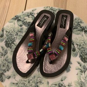 Grandco Sandals with Jewels